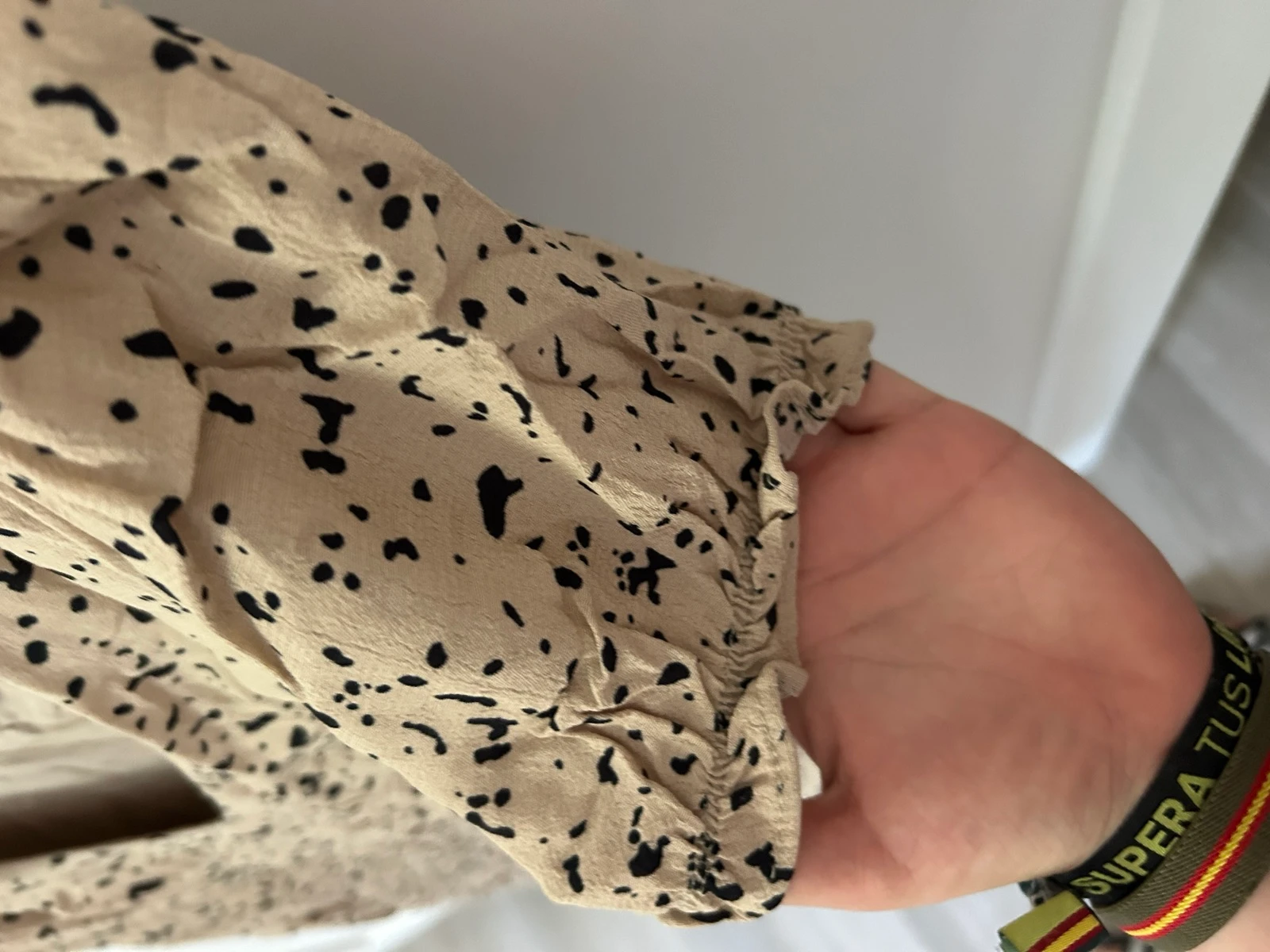 robe courte à pois – photo 4
